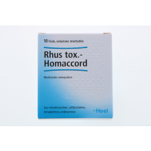 Rhus Toxicodendron Homaccord Heel 10 Fiale da 1,1ml Fiale 