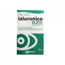 Acido Ialuronico 0,2% Gr Farma Gocce Oculari 10ml Prodotti per occhi 