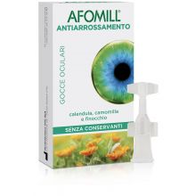Afomill Antiarrossamento Gocce Oculari 10 Flaconcini Monodose Prodotti per occhi 