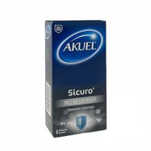 Akuel Sicuro Ultra Resistente 8 Pezzi Preservativi 