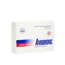 Amobronc Aerosol 10 Fiale 15 mg/2 ml Mucolitici e fluidificanti 