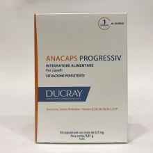 Anacaps Progressiv Ducray 30 Capsule Integratori per capelli e unghie 