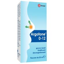 Argotone 0-12 Gocce Nasali 20ml Flaconcini, gocce, pomate e spray per il nasino 