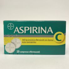 Aspirina C 400mg+240mg 10 compresse effervescenti Farmaci per curare  raffreddore e influenza 