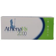Athenavis 2000 Siringa 20mg 2ml 3 Pezzi Infiltrazioni per ginocchio e articolazioni 