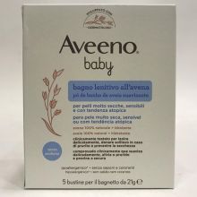 Aveeno Baby Bagno Lenitivo AllAvena 5 Bustine Detergenti per neonati e bambini 