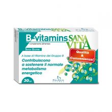B-Vitamins SanaVita 30 Compresse Vitamina B 