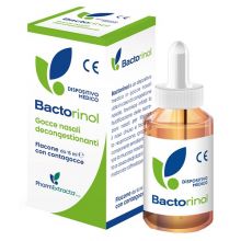 Bactorinol Gocce Nasali Decongestionanti 15ml Spray nasali e gocce 