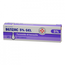 Benzac Gel 40g 5% Pomate, cerotti, garze e spray dermatologici 