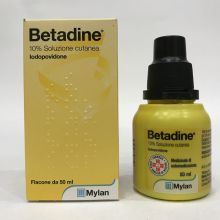 Betadine 10% Soluzione Cutanea Flacone 50 ml Disinfettanti per la cute 
