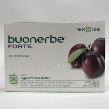 Biosline Buonerbe Forte 30 Tavolette Digestione e Depurazione 