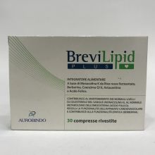 Brevilipid Plus 30 Compresse Rivestite Colesterolo e circolazione 