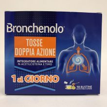Bronchenolo Tosse Doppia Azione 10 Bustine Polivalenti e altri 
