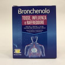 Bronchenolo Tosse, influenza e raffreddore 10 Bustine Unassigned 