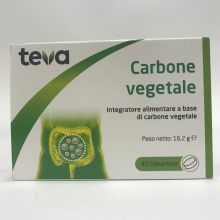 Carbone Vegetale 40 Compresse Digestione e Depurazione 