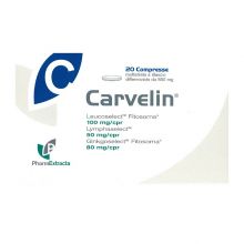 Carvelin 20 Compresse Colesterolo e circolazione 