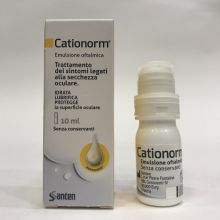Cationorm Emulsione Oftalmica 10ml Prodotti per occhi 