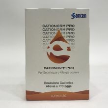 Cationorm Pro Emulsione Oftalmica 30 Contenitori Monodose Lacrime artificiali 