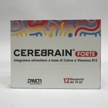 Cerebrain Forte 12 Flaconcini Tonici e per la memoria 