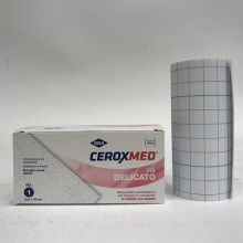 Ceroxmed Sensitive Fix Garza Adesiva per Medicazione 10cm x 2m Cerotti 