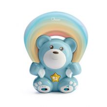 Chicco Gioco Rainbow Bear Proiettore Arcobaleno Azzurro Giochi per neonati e bambini 
