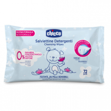 Chicco Salviettine Detergenti 72 Pezzi Senza Placchetta  Accessori per il cambio 