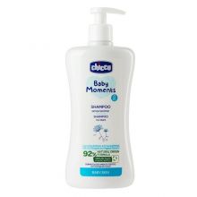 Chicco Shampoo Baby Moments Shampoo Senza Lacrime 500ml Detergenti per neonati e bambini 