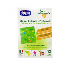 Chicco Sticker Colorati e Profumati Antizanzara 12 Pezzi Unassigned 