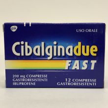 Cibalgina Due Fast 12 Compresse 200 mg Ibuprofene 