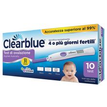 Clearblue Test di Ovulazione Digitale Avanzato 10 Stick Test ovulazione 
