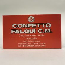Confetto Falqui C.M. 20 Compresse Rivestite Da 5 mg Lassativi 