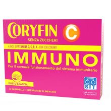 Coryfin C Immuno 24 Caramelle Tonici e per la memoria 