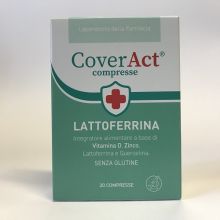 CoverAct  Lattoferrina 20 compresse Prevenzione e benessere 