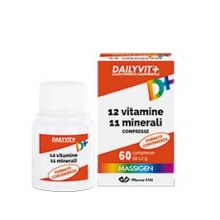 Dailivit+ 12 Vitamine 11 Minerali 60 Compresse Multivitaminici 