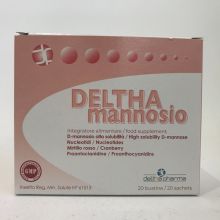 Deltha Mannosio 20 Bustine Per le vie urinarie 