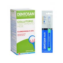 Dentosan Collutorio Trattamento Intensivo Clorexidina 0,12% 200ml + Spazzolino Dentosan Setole Morbide Colluttori, spray e gel gengivali 