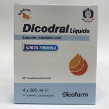 Dicodral Liquido 4 x 200ml Integratori Sali Minerali 