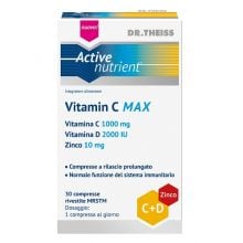 Dr. Theiss Active Nutrient  Vitamin C Max 30 Compresse Vitamina C 