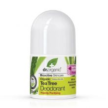 Dr Organic Tea Tree and Lime Deo Crema 50ml Deodoranti 