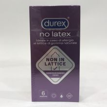 Durex Profilattici No Latex 6 Pezzi 6 Pezzi Preservativi 