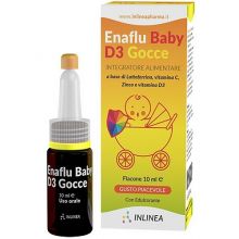 Enaflu Baby D3 Gocce 10ml Vitamina C 