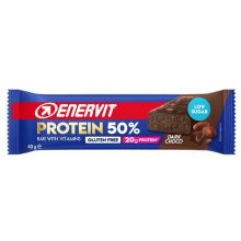 Enervit Protein Bar 50% Dark Choco Barretta 40g Barrette energetiche 
