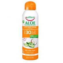 Equilibra Aloe Latte Spray Solare SPF30 150ml Creme solari corpo 