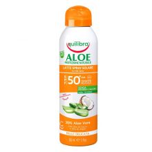 Equilibra Aloe Latte Spray Solare SPF50+ 150ml Creme solari corpo 