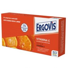 Ergovis Vitamina C 500mg 30 Compresse Masticabili Vitamina C 