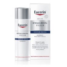 Eucerin Hyaluron Filler Texture Ricca Crema Giorno 50ml Creme Viso Antirughe 
