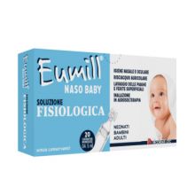 Eumill Naso Baby Soluzione Fisiologica 20 Flaconcini Lavaggi nasali 