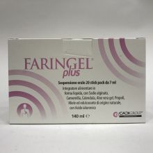 Faringel Plus 20 Stick Pack Digestione e Depurazione 