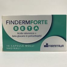 Finderm Forte Beta 10 Capsule Molli Ovuli vaginali e capsule 