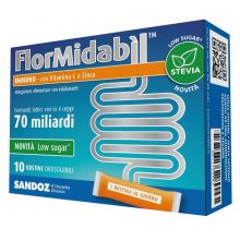 FlorMidabìl Immuno 10 Bustine Con Stevia Fermenti lattici 